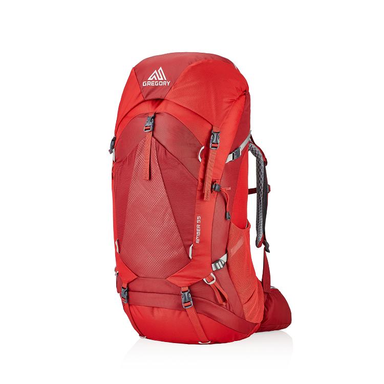 Women Gregory Amber 55 Backpacking Red Sale DFUJ24760